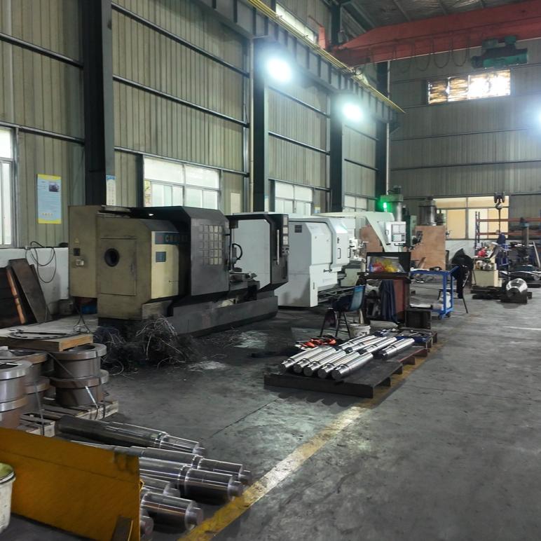 CNC machining workshop at Horbon factory - precision manufacturing of crusher components CNC machining workshop at Horbon factory - precision manufacturing of crusher components